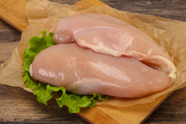 2 Pounds - Raw Chicken Breasts
